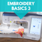 M Embroidery Basics 3*** Mon 11/04 1:00pm-3:00pm