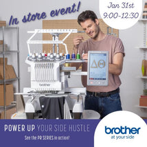 Power Up Your Side Hustle Multi Needle Event Sat 01/31 9:00am-12:30pm