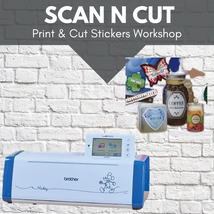 Print & Cut Stickers Project*  Fri 03/07 1:00pm-4:00pm