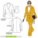 McKenzie Woven Blazer Pattern Size 4-16