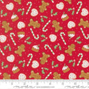 Merrily On High-Christmas Red 43212-13