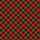 Merry Christmas-Bias Tartan Plaid Metallic Holiday PLAID-CM4136