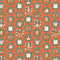 Merry Pawmas-Bark & Bough Red Metallic DG203-RE2M