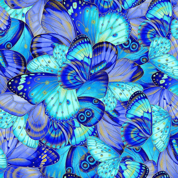 Escapade - Metallic Butterflies Wings-Multi Escapade --CM3795-MULTI