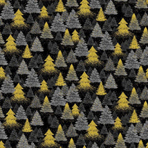 Metallic Christmas Tree - Black HOLIDAY-CM3625