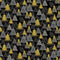 Metallic Christmas Tree - Black HOLIDAY-CM3625