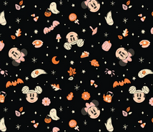 Mickey & Friends Holiday-Pastel Halloween Black 85271094-02