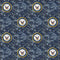 Military Cotton-Navy Grate 1554-N