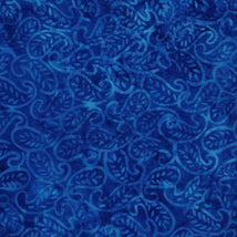 Mini Leaf Paisley-Blue Blueberry 112513550
