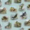 Mist Allover Bass Fish 5022E-Mist