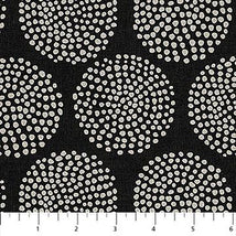 Modern Elements-Big Circles Black 28171-99