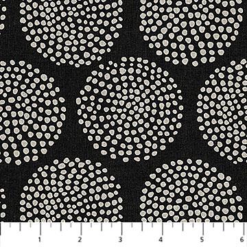 Modern Elements-Big Circles Black 28171-99