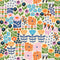 Modernista-Petal Patchwork CUR8MO300
