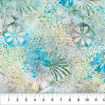 Monstera Deliciosa-Collage Light Blue 82060-43