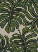 Menagerie-Monstera Natural Canvas AB8039-012