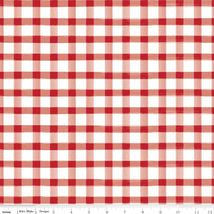 Monthly Placemats-Gingham Red C13944-RED