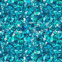 Mosaic Blooms - Mosaic Blender - Turquoise 2600-31487-Q