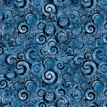 Mountain Splendor - Scroll Geo - Blue 2600-31586-B