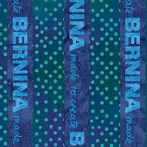 Bernina Bali Effects-Bernina Stripe Blue/Multi 1670553B
