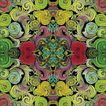 Incandescent-Bouquet Green/Multi 16785-44