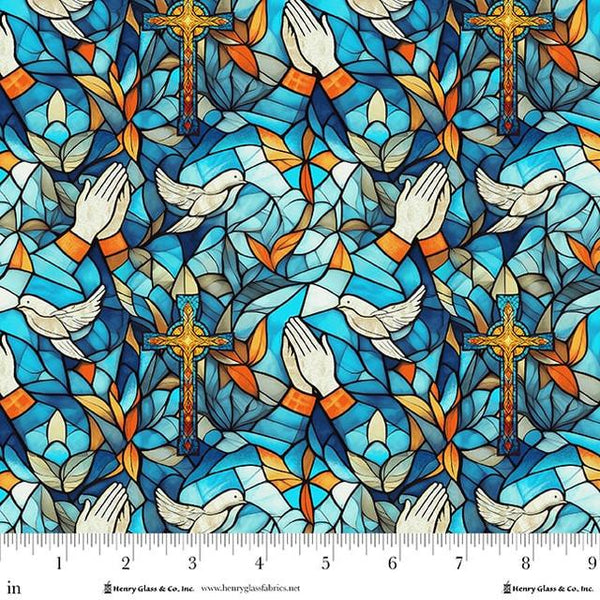 Faith In Full Color-Turquoise/Multi 2181-73