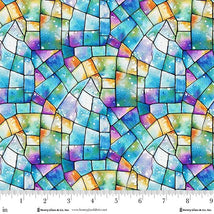 Faith In Full Color-Turquoise/Multi 2185-75