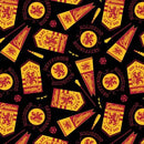 Harry Potter House Of Champions-Gryffindor Banners Black/Multi 23800940-05