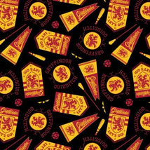 Harry Potter House Of Champions-Gryffindor Banners Black/Multi 23800940-05