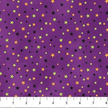 Double Feature Kitty Trouble-Stars Purple/Multi 26962-88