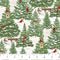 Beary Merry Christmas-Forest White/Multi 27059-10