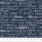 Stars & Stripes 13-Words Navy/Multi 27885-49