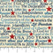 America 250-Words Beige/Multi 28373-12
