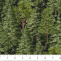 Bear Necessities-Trees Black/Multi 28626-99