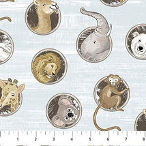 Two By Two-Porthole Toss Pale Blue/Multi 28714-41