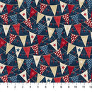 American Heartland-Bunting Navy/Multi 28733-49