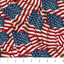 Stars & Stripes 14-Flags Beige/Multi 29043-12