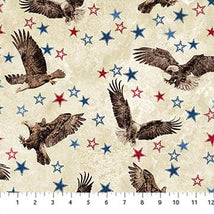 Stars & Stripes 14-Eagle Toss Beige/Multi 29045-12
