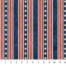 Stars & Stripes 14-Stripe Beige/Multi 29046-12
