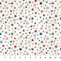 Stars & Stripes 14-Multi Stars Beige/Multi 29047-12