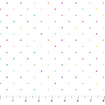 Dovetail-Ditsy Dots White/Multi 92026-10