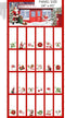 Letters To Santa-26" Advent Calender Panel Red/Multi DP27126-44