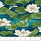 Tranquil Waters-Water Lilies Dark Blue/Multi DP27208-48