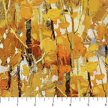 First Snow-Ochre Trees Ochre/Multi DP28093-53