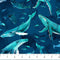 Deep Blue-Whales Dk Blue/Multi DP28122-48