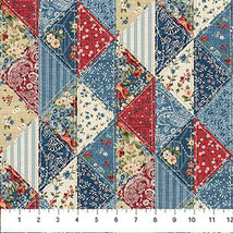 Farmhouse Sampler-Patchwork Cream/Multi DP28602-11