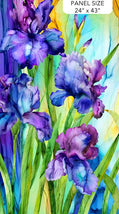 Infatuation-26" Iris Panel Purple/Multi DP28610-84