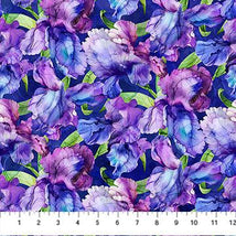 Infatuation-Packed Iris Dark Purple/Multi DP28614-86