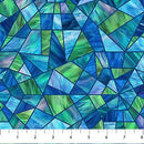 Risen-Stained Glass Blue/Multi DP28661-48