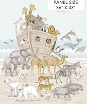 Two By Two-37" Noah Panel Pale Blue/Multi DP28710-41