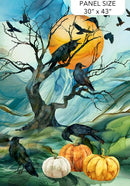 Raven's Call-31" Panel Teal/Multi DP28945-66